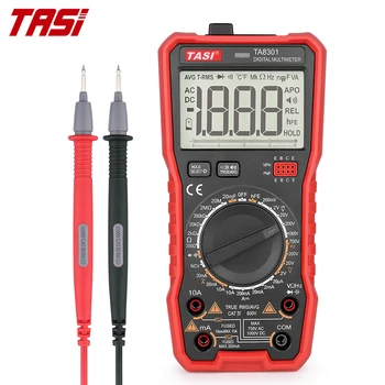 TASI TA8301 Digitálny Multimeter S Hlasového Vysielania Funkcia Profesional Ture RMS AC DC NCV Smart Multimetro Napätie Tester