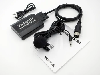 Yatour Car audio AUX Bluetooth Súprava pre Hyundai Kia 8-pin CD spojenie Auto, MP3 Prehrávač, AUX Adaptér
