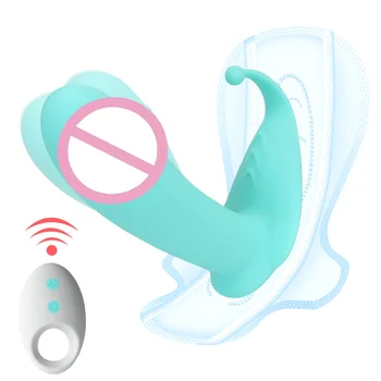 Mini 10 Rýchlosti G-Spot Vibrátor, Dildo dobre sa nosí Nohavičky Vibrátor Sexuálne Hračky pre Ženy Dospelý Pár Stimulátor Klitorisu