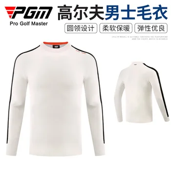 PGM Jeseň a v Zime Golfové Oblečenie pánske Dlhý Rukáv T-Shirt Športové pánske nové