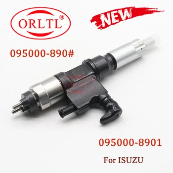 8901 motorovej nafty auto motor injektor 095000-8901 (8-98151837-3) a originálne common rail injektor 0950008901 pre Isuzu