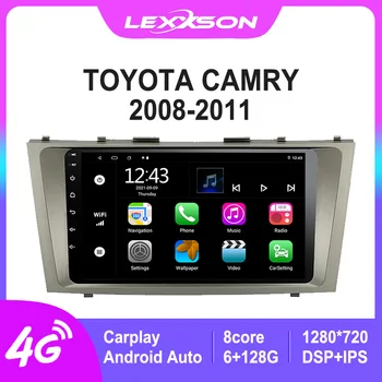 LEXXSON 4G Android 10 2G+32 G DSP CarPlay autorádia Multimidia Video Prehrávač, Navigácia GPS Zrkadlo Odkaz Pre Toyota Camry 2008-2011