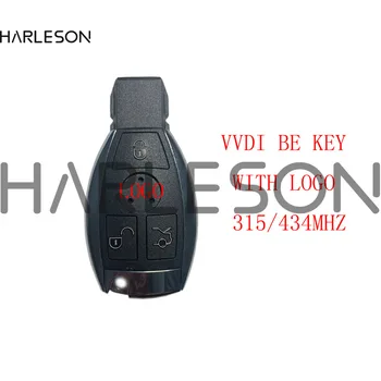 Xhorse VVDI BYŤ Kľúčom Pro Vylepšená Verzia Pre Mercedes Benz bez keyless Smart Key shell 3 Tlačidlo/3+1 Tlačidlo s Logom