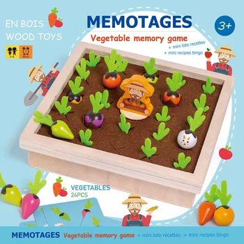 Montessori Drevené Hračky pre Deti Vytiahnuť Reďkovka Dieťa Vzdelávacie Hračky Jemný Pohyb Raného Vzdelávania Hračky, detské letné Dary
