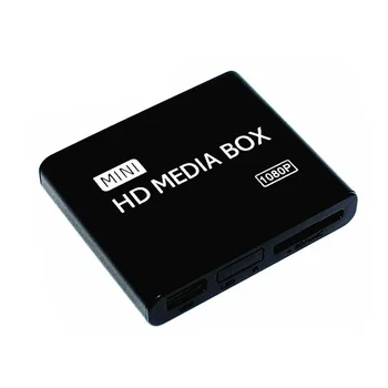 HD 1080P Externý Prehrávač Médií SD Media Box Auto USB Disk Multimedia Player, 50-60Hz UK Plug