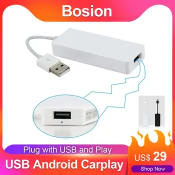 Bosion Airplay carplay Carlinkit Smart Link Pre Apple Vzduchu Hrať Dongle Android auto Navigácia Prehrávač USB kľúč