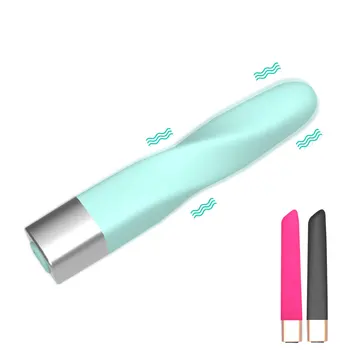 Klitorisu A G-Spot Vaginálnej Stimulácii Rúž Vibrátor Prst Vibrador Mini Bullet Vibrátor Prenosné 16 Rýchlostí Masér Upozorňuje