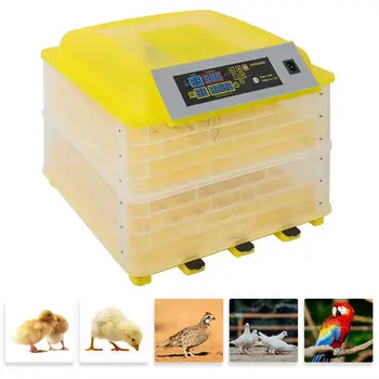 2 V 1 Vajce Inkubátor Veľkú Kapacitu Auto-sústruženie Digitálne Inteligentná regulácia, Kura, Kačica Vták Dodávky