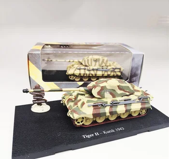 1:72 váhy Atlas Royal King Tiger tank Diecasts Hračky modely auta hobby darčeky Normandie Kursk Budapešti