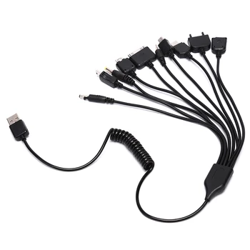 Univerzálny 10 V 1 Multi-Funkčný Mobilný Telefón Hra, USB Nabíjací Kábel, Nabíjačka