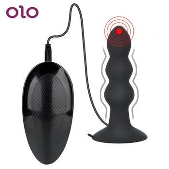 OLO G-Spot Vibrátor Mužov Análny Plug Diaľkové Ovládanie Hlásenie Prostaty Masér Zadok Plug Sexuálne Hračky Pre Ženy Muži
