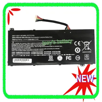 Nové AC14A8L Batéria Pre Acer V15 Nitro Series Aspire VN7-571 VN7-571G VN7-572 VN7-591 VN7-591G VN7-592G VN7-791G Notebook